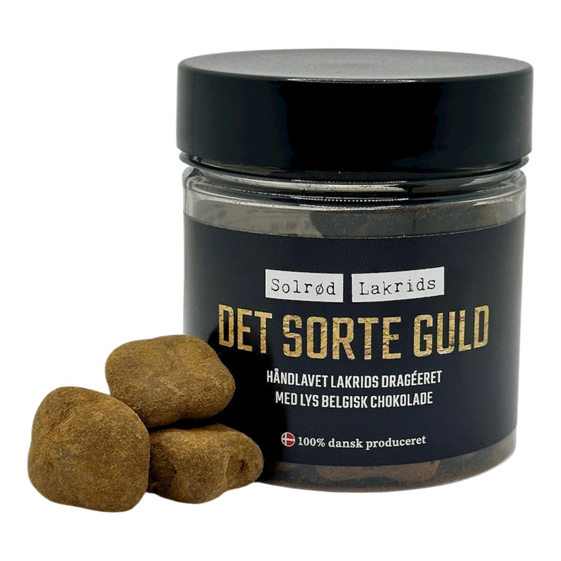 Det Sorte Guld fra Solrød Lakrids – 80 g