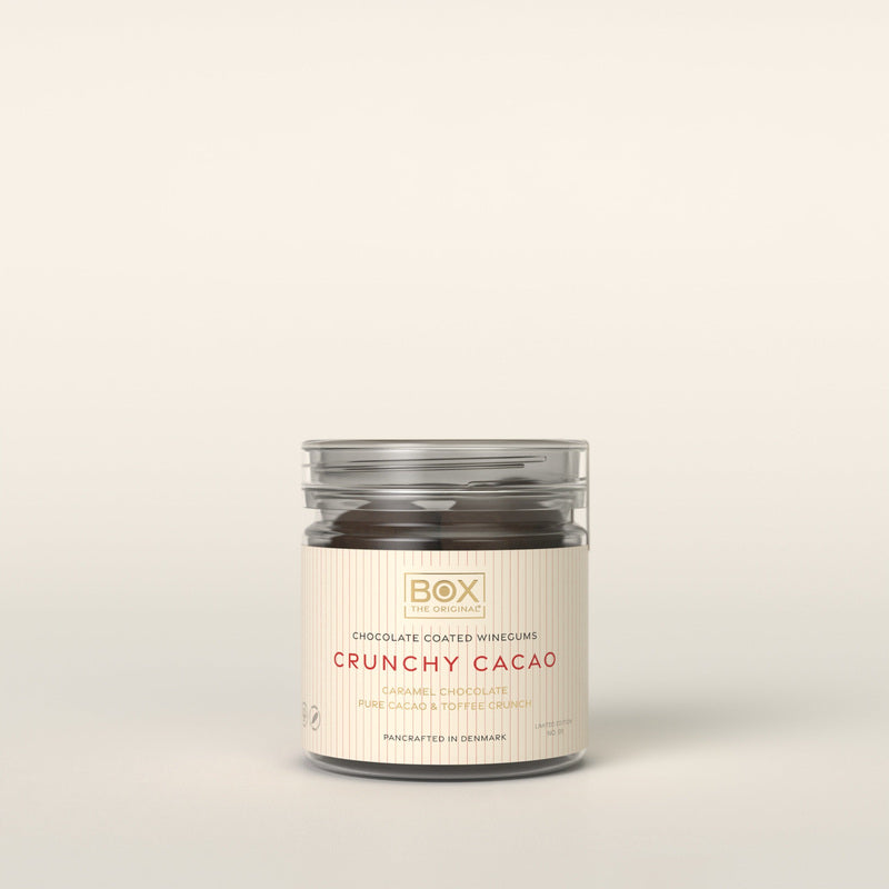 Crunchy Cacao lille tube fra Box The Original