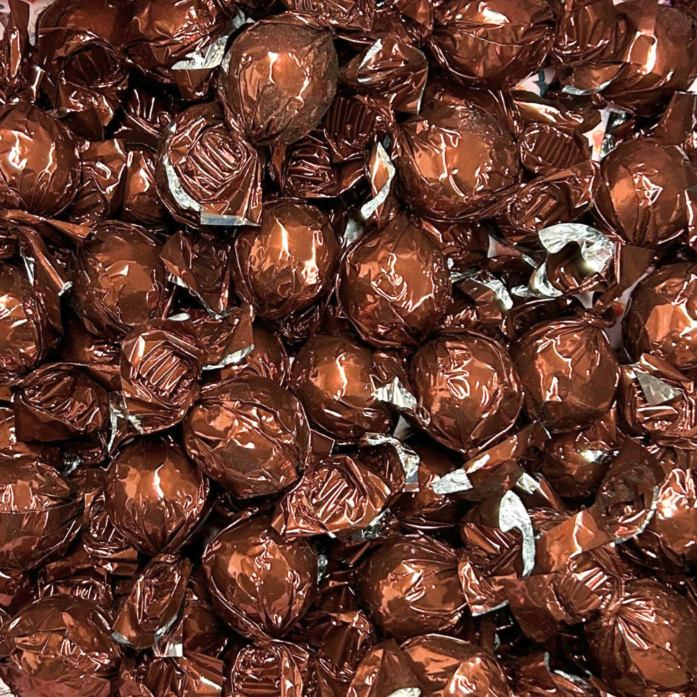 STORKØB 1 kg Cocoture Chokoladekugler | Chokolade med karamel & havsalt - lysebrun