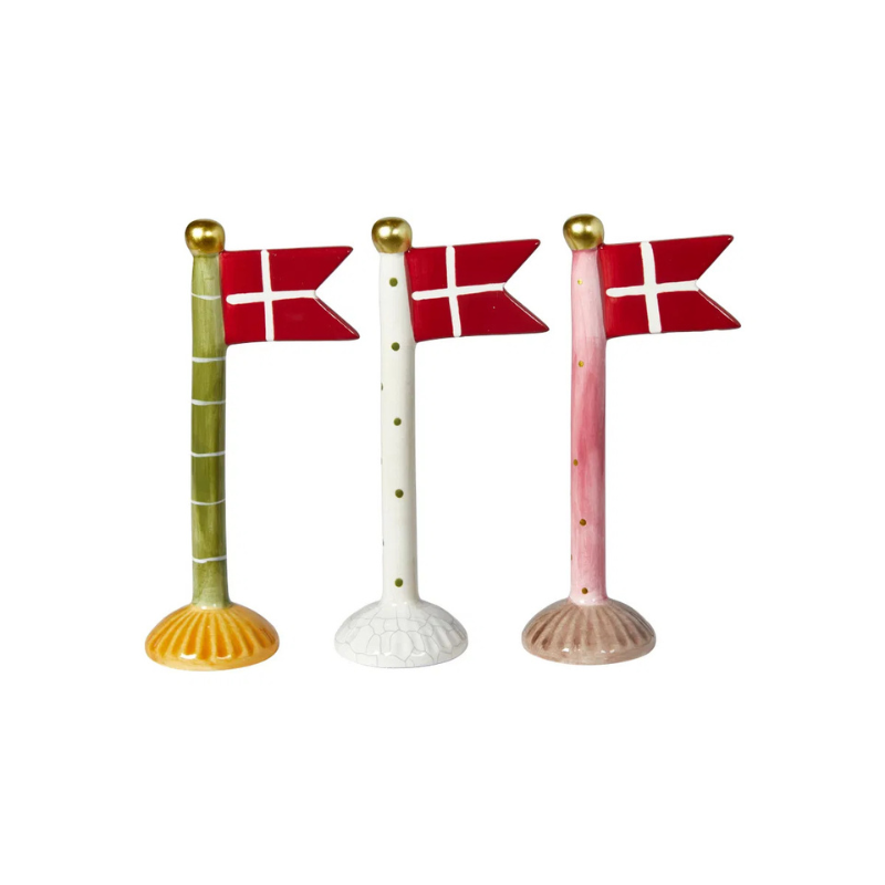 Stort keramik flag