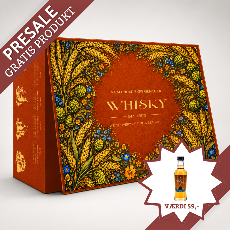 Whisky julekalender fra MacY med whisky fra hele verden, bestil hos Delikatessehuset