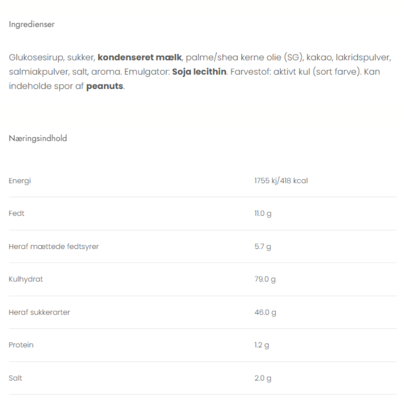 Til mor Gaveæske, Karamelleriet