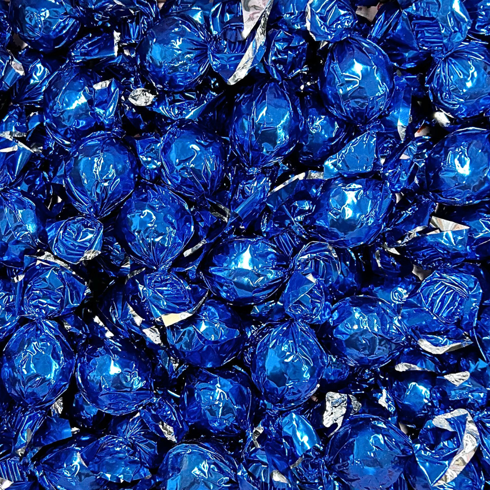 STORKØB 1 kg Cocoture Chokoladekugler | Mælkechokolade med yoghurtcrisp - Blå