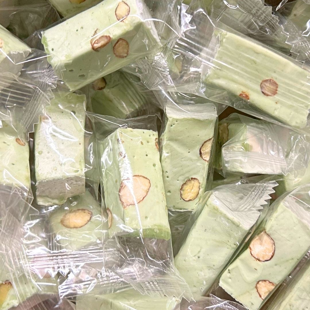 STORKØB, Fransk Nougat med pistacie - Bites (78 stk.)