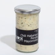 Mayonnaise med chili Habanero og Persille fra KUDSK, Delikatessehuset