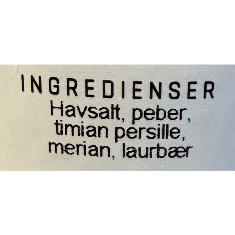 Flæskestegs Salt - Kryddersalt