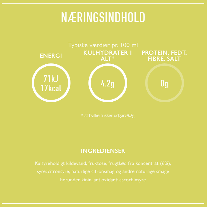 Fever-Tree Sicilian Lemon Tonic med naturlige ingredienser til luksuriøse drinks og cocktails.
