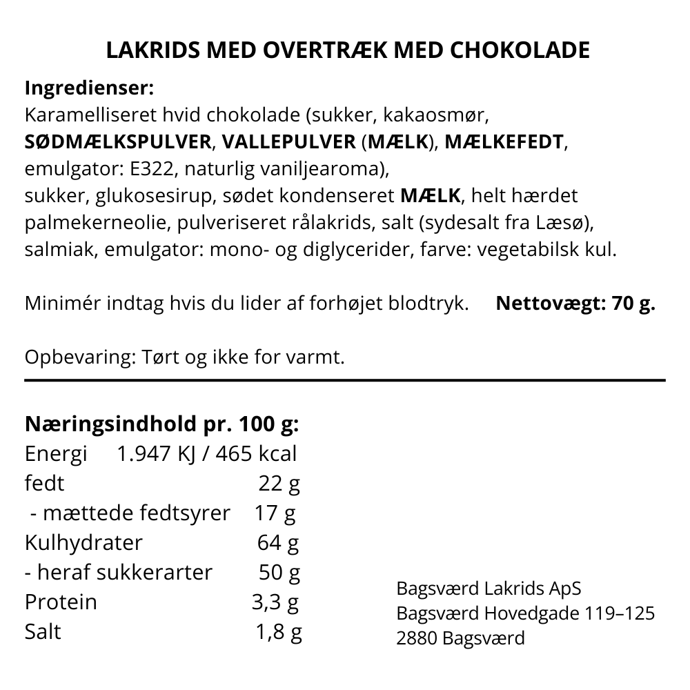 FAR gaveæske fra Bagsværd Lakrids