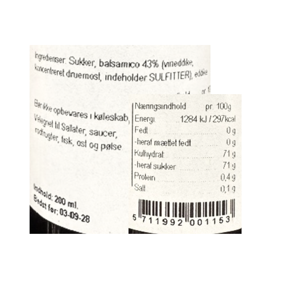 Balsamico creme - Hr. Skov