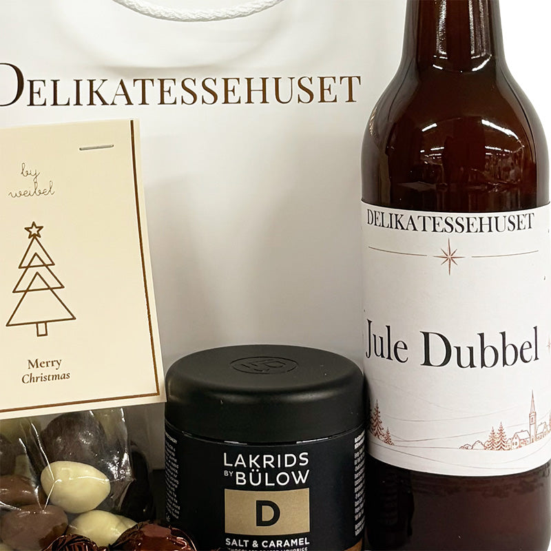 Gavepose - Jule Dubbel, pebernødder og lakridser