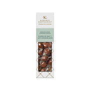Karamel Kompagniet Bornholmske karamelkugler med fløde og salt i lys chokolade.