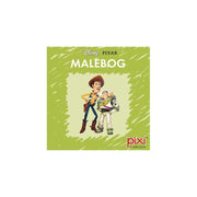 Disney Pixar Toy Story Pixi malebog med Woody og Buzz Lightyear fra Carlsen.