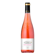 Flaske med Marquis de Goulaine Rosé d'Anjou vin fra Loire-dalen hos Delikatessehuset.