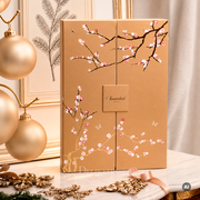 Summerbird julekalender med dansk, økologisk luksus chokolade – perfekt til at dele eller give som gave.