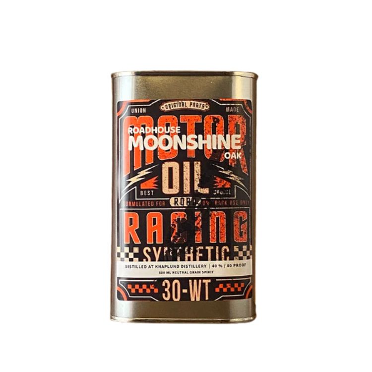 Roadhouse Moonshine Motoroil, 500ml 40% - Knaplund