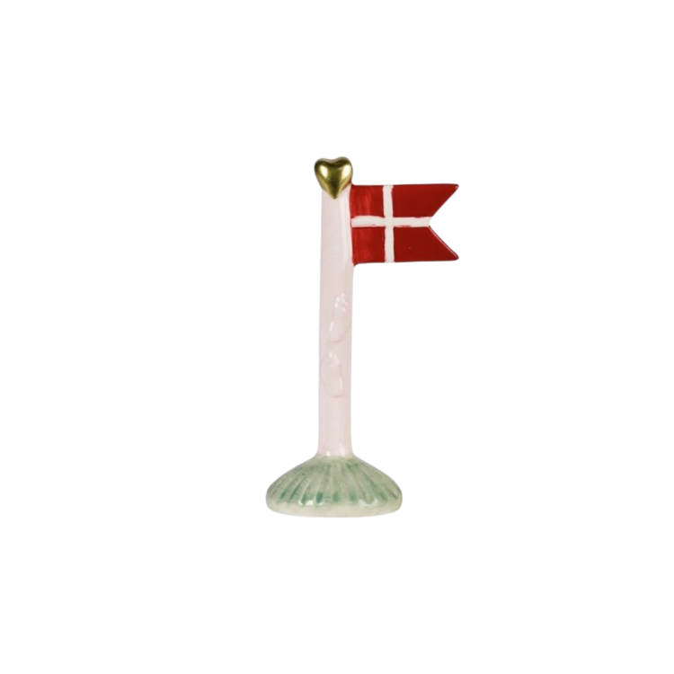 Flag med babyfødder på fra Speedtsberg