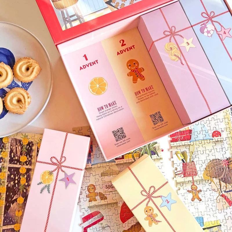 Puslespils adventskalender