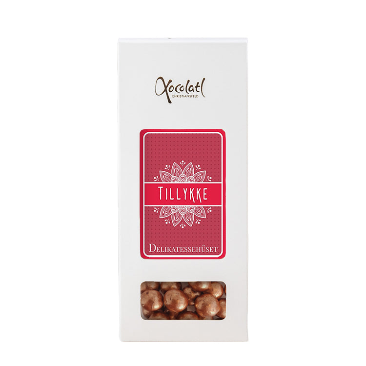 Lakridser med karamel-chokolade i æske - vælg variant