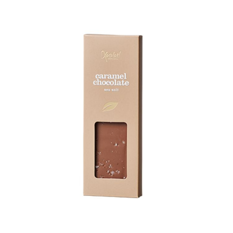 Chokoladeplade med karamel