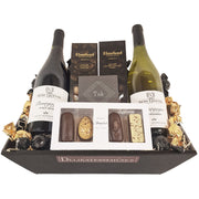 Fin tak-gave med lækker vin og chokolade