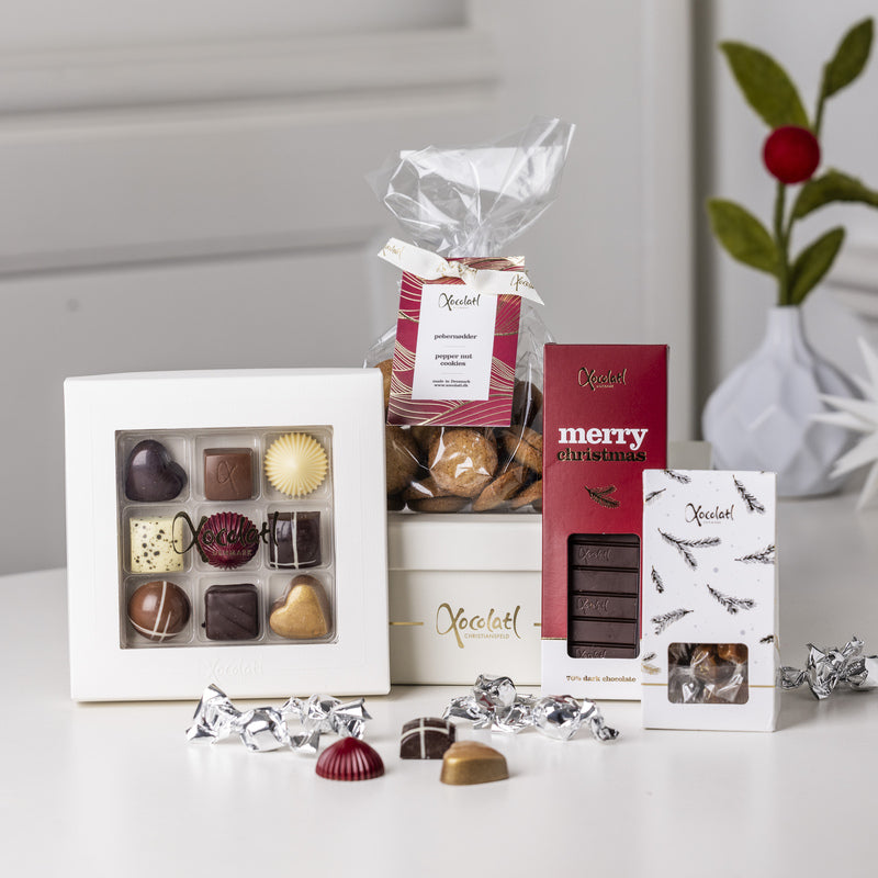 Christmas Box Red fra Xocolatl med 300 g