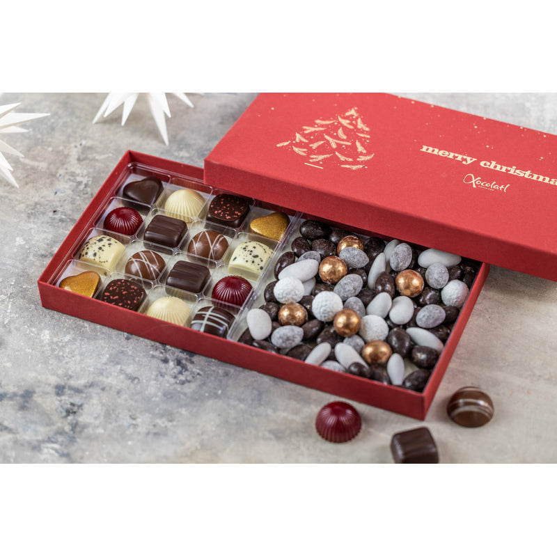 Merry Cherry 16 Dragé fra Xocolatl med 340 g