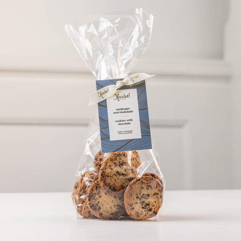 Småkager med chokolade fra Xocolatl med 150 g